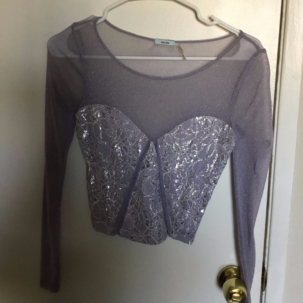 Urban Outfitters Sheer Blouse